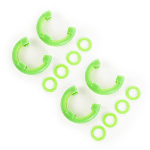 D-Ring Isolator Kit, Green 2-Pair, 7/8 inch-11235.73