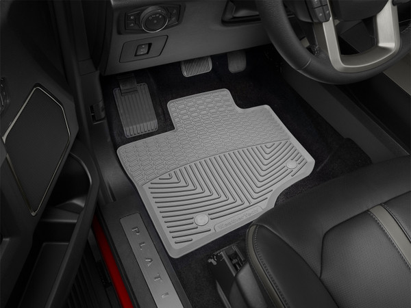 Front Rubber Mats, Grey W345GR