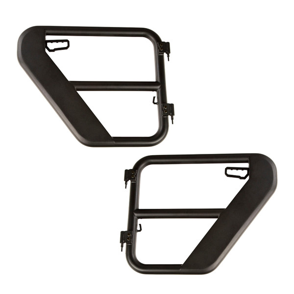 Fortis Rear Tube Doors; 18-21 Jeep JL / 20-21 JT-11509.14
