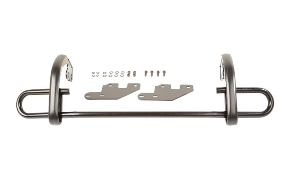Rear Bumper Guard, Black. Double Tube; 11-21 WK2-11513.03