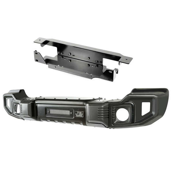 Spartacus Bumper Kit, with Winch Plate; 07-16 Jeep Wrangler JK/JKU-11544.65