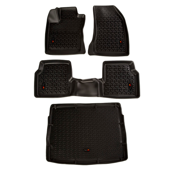 All Terrain Floor Liner Set, Black; 18-19 Compass MP-12988.42