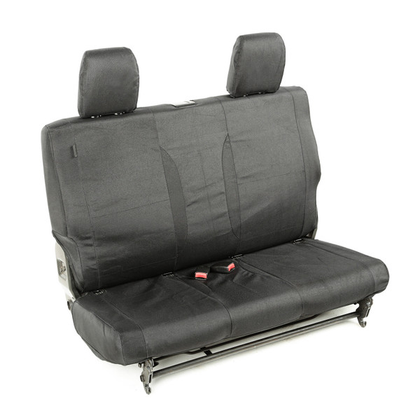 Elite Ballistic Seat Cover, Rear, Black, 2 Door; 07-10 Wrangler JK-13266.01