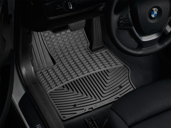 Front Rubber Mats, Black W258