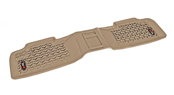 Floor Liner, Rear; Tan, 2011-2020 Dodge / Jeep Durango / Grand Cherokee WK2-13950.15
