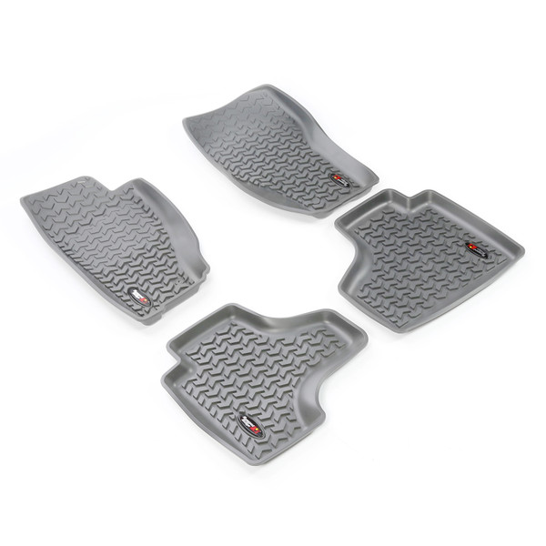 Floor Liners, Kit, Gray; 08-13 Jeep Liberty KK-14987.28