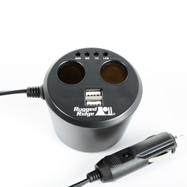 Power Cup, 2 x USB + 2 x Accessory Ports, Universal-15101.03