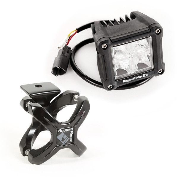 Light Kit, Large X-Clamp/Dual Beam Square, Black-15210.08