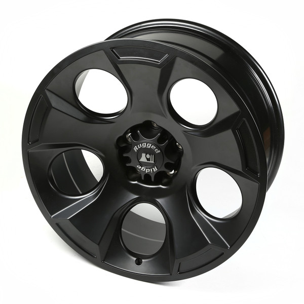 Drakon Wheel, 20X9, BLK Satin; 07-21 Jeep JK/JL/JT-15304.01