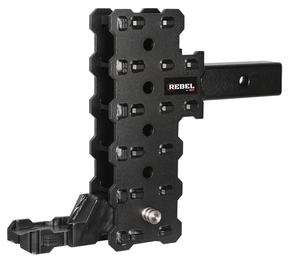 Phantom-X 2" Hollow Shank 7" Offset Drop .7K TW 7K Hitch & GH-13051X GH-13155X