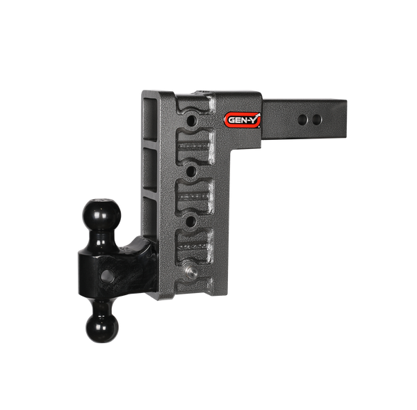 Mega-Duty 2.5" Shank 9" Drop 3.5K TW 32K Hitch & GH-0161 Dual-Ball GH-1614