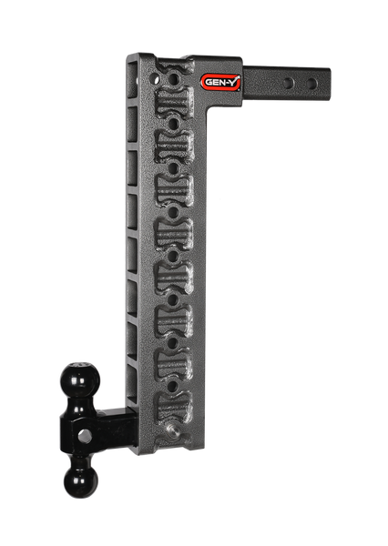 Mega-Duty 2" Shank 20" Drop 1.5K TW 10K Hitch & GH-031 Dual-Ball & GH-0100 GH-319