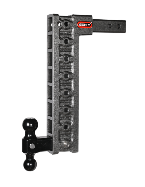 Mega-Duty 2" Shank 17.5" Drop 1.5K TW 10K Hitch & GH-031 Dual-Ball & GH-0100 GH-318