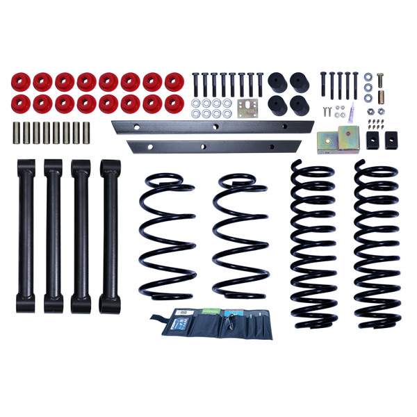 2 Inch Lift Kit without Shocks; 97-02 Jeep Wrangler TJ-18401.30