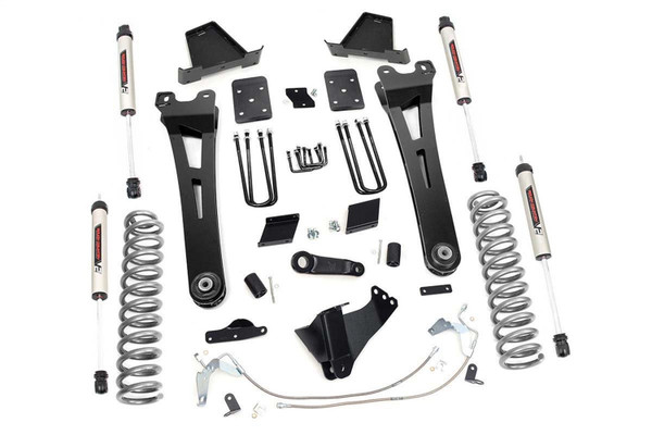 6in Ford Radius Arm Suspension Lift Kit w/ V2 Shocks (11-14 F-250) 54170