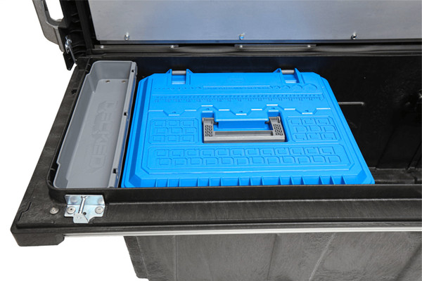 Full-size pickup truck tool box deep tub - Tundra rail system (22