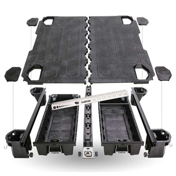 75.25 Two Drawer Storage System for A Full Size Pick Up Truck DN2