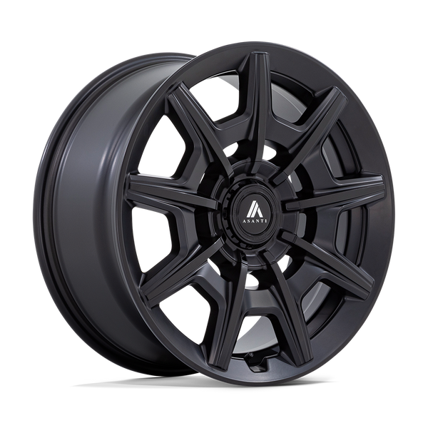 Asanti Black ABL-41 ESQUIRE 22X9 SATIN BLACK WITH GLOSS BLACK FACE 5X4.25/4.5 - AB041MB22900138