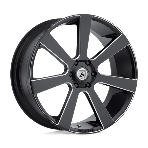 Asanti Black ABL-15 APOLLO 26X10 SATIN BLACK MILLED 5X4.75 - ABL15-26103415BM