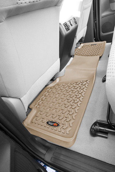 Floor Liners, Rear, Tan; 12-16 Toyota Tundra-83954.20