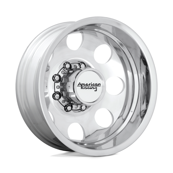 American Racing AR204 BAJA DUALLY 16X6 POLISHED - REAR 8X6.5 - AR204660801134N
