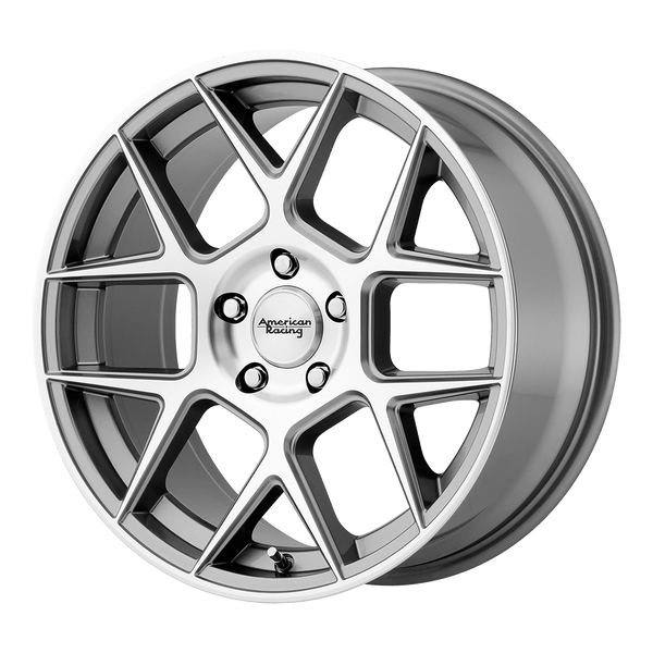 American Racing AR913 APEX 20X8.5 GUN METAL MACHINED FACE 5X120 - AR91328552438