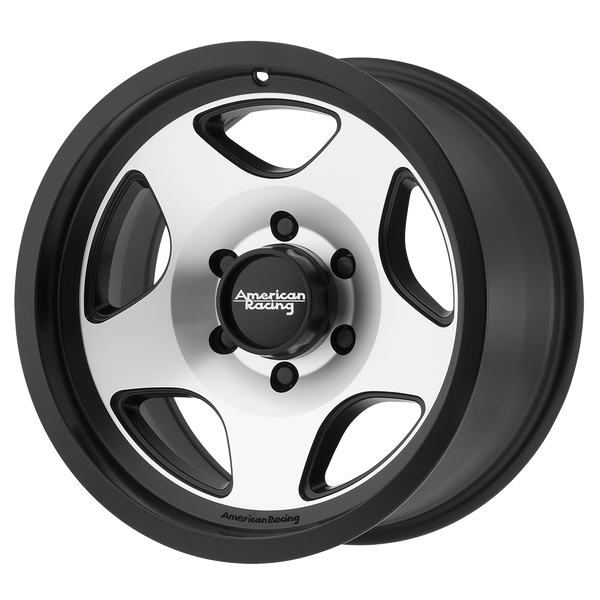 American Racing AR923 MOD 12 17X9 SATIN BLACK MACHINED 6X135 - AR92379063512N