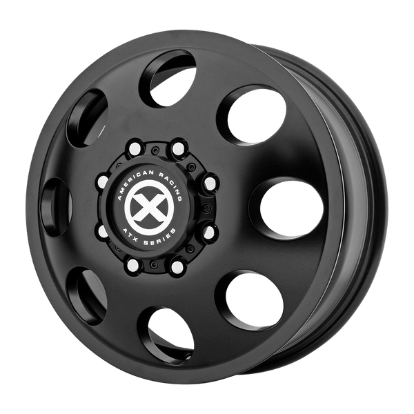 ATX Series AX204 BAJA DUALLY 17X6.5 SATIN BLACK - FRONT 8X200 - AX204765827111