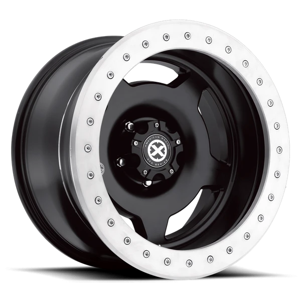 ATX Series AX756 SLAB BEADLOCK 18X9 SATIN BLACK BLANK - AX7568900M738NB