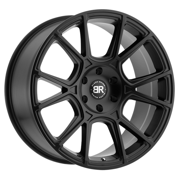 Black Rhino MALA 24X10 MATTE BLACK 6X135 - 2410MLA356135M87