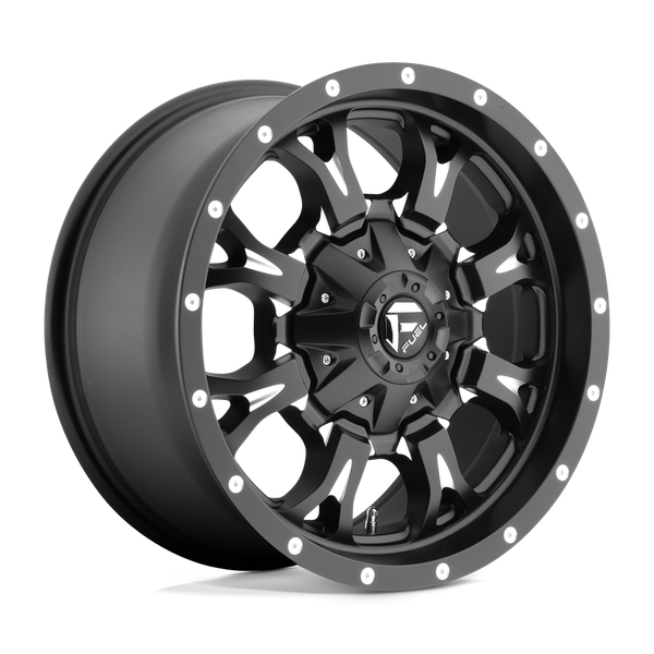 Fuel 1PC D517 KRANK 20X9 MATTE BLACK MILLED 6X135/5.5 - D51720909850