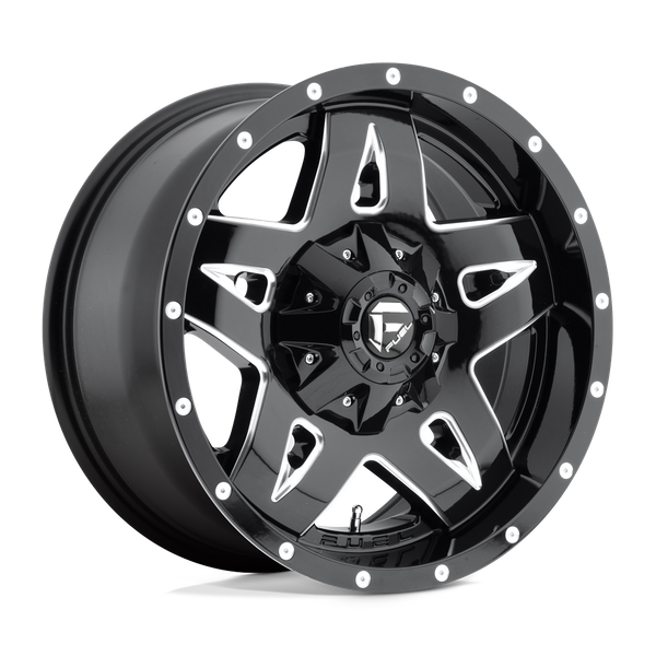 Fuel 1PC D554 FULL BLOWN 20X9 GLOSS BLACK MILLED 6X135/5.5 - D55420909850