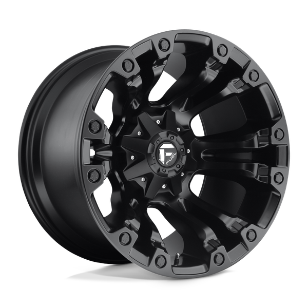 Fuel 1PC D560 VAPOR 20X12 MATTE BLACK 6X135/5.5 - D56020209847