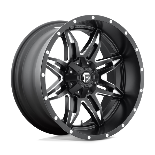 Fuel 1PC D567 LETHAL 18X9 MATTE BLACK MILLED 8X180 - D56718901850
