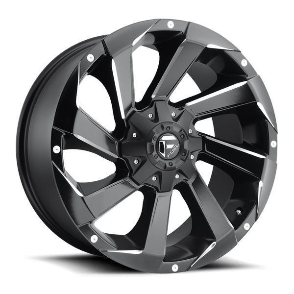 Fuel 1PC D592 RAZOR 17X9 MATTE BLACK MILLED 5X4.5/5.0 - D59217902645
