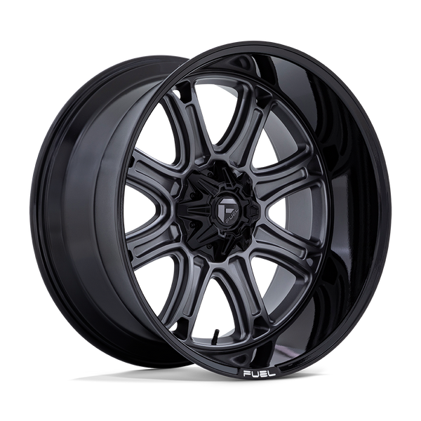 Fuel 1PC DARKSTAR 20X9 MATTE GUNMETAL WITH BLACK LIP 6X4.5/5.5 - FC853AB20907001 Fuel 1PC DARKSTAR 20X9 MATTE GUNMETAL WITH BLACK LIP 6X4.5/5.5 - FC853AB20907001