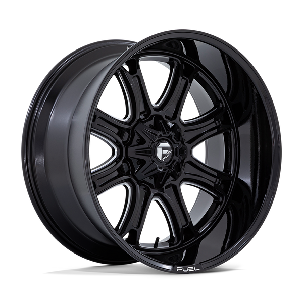 Fuel 1PC DARKSTAR 22X10 GLOSS BLACK MILLED 6X135/5.5 - FC853BE22106710 Fuel 1PC DARKSTAR 22X10 GLOSS BLACK MILLED 6X135/5.5 - FC853BE22106710