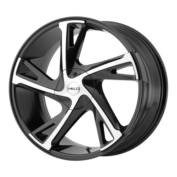 Helo HE902 16X7 GLOSS BLACK MACHINED 5X4.5/120 - HE90267017342 Helo HE902 16X7 GLOSS BLACK MACHINED 5X4.5/120 - HE90267017342