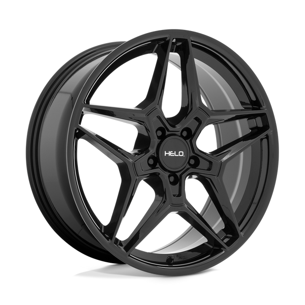 Helo HE919 20X8.5 GLOSS BLACK 5X4.25 - HE91928545340 Helo HE919 20X8.5 GLOSS BLACK 5X4.25 - HE91928545340