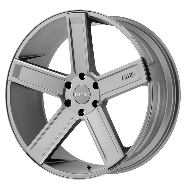 KMC KM702 DUECE 24X9.5 SATIN GRAY MILLED 6X5.5 - KM70224968415 KMC KM702 DUECE 24X9.5 SATIN GRAY MILLED 6X5.5 - KM70224968415