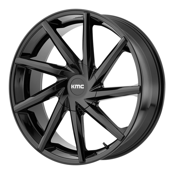 KMC KM705 BURST 22X9 GLOSS BLACK 6X135/5.5 - KM70522966330