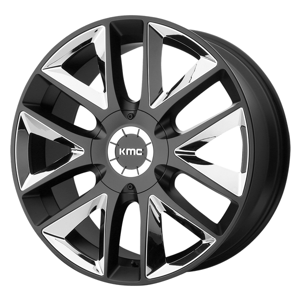 KMC KM710 TAKEDOWN 20X8.5 SATIN BLACK CHROME INSERTS 6X135/5.5 - KM71028566738 KMC KM710 TAKEDOWN 20X8.5 SATIN BLACK CHROME INSERTS 6X135/5.5 - KM71028566738