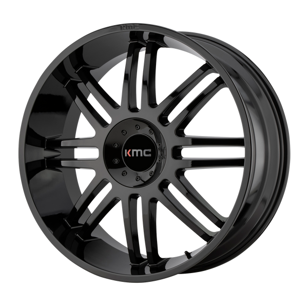 KMC KM714 REGULATOR 22X9.5 GLOSS BLACK 5X4.5/120 - KM71422917330