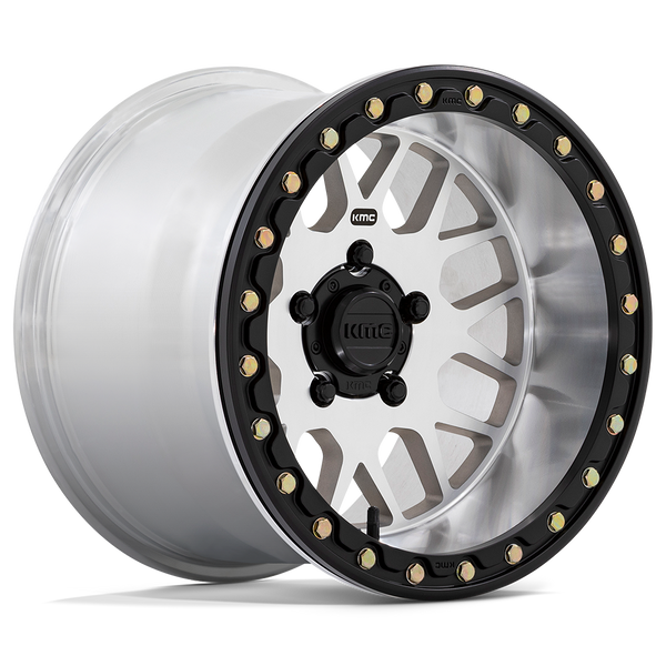 KMC Powersports KS235 GRENADE BEADLOCK 15X6 MACHINED 4X110 - KS23556040538 KMC Powersports KS235 GRENADE BEADLOCK 15X6 MACHINED 4X110 - KS23556040538