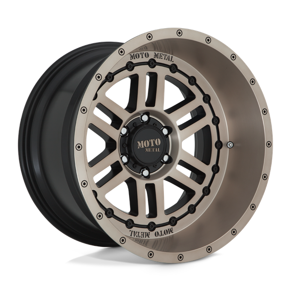 Moto Metal MO800 DEEP SIX 22X12 SATIN BLACK WITH BRONZE TINT 5X5.0 - MO80022250644N