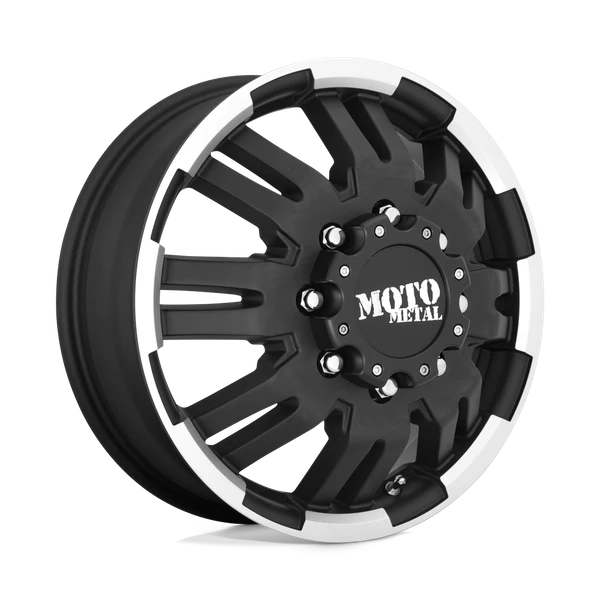 Moto Metal MO963 16X6 MATTE BLACK MACHINED - FRONT 8X170 - MO96366087799