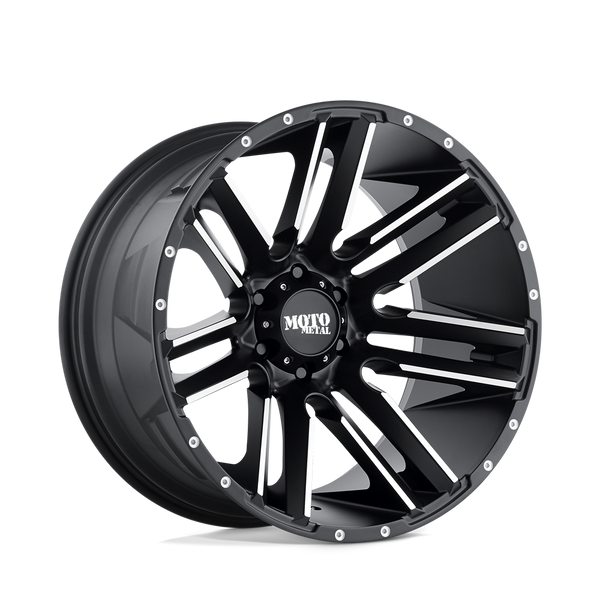 Moto Metal MO978 RAZOR 18X9 SATIN BLACK MACHINED 6X120 - MO97889077518 Moto Metal MO978 RAZOR 18X9 SATIN BLACK MACHINED 6X120 - MO97889077518