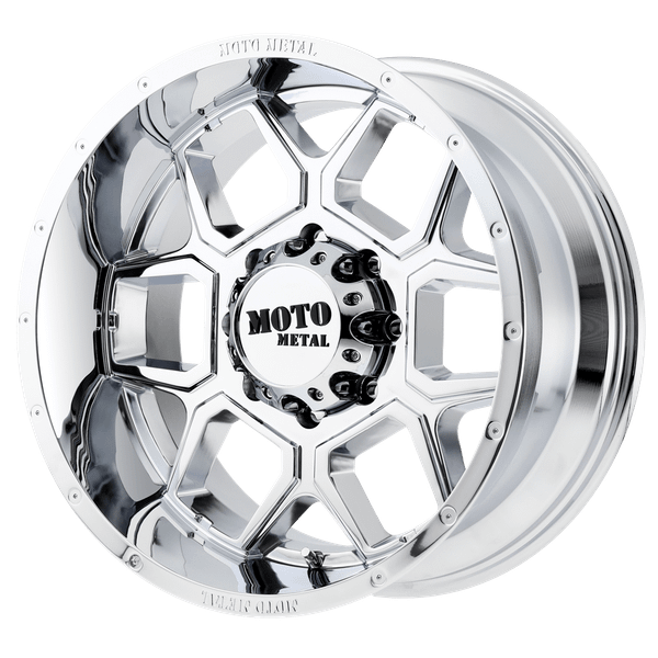 Moto Metal MO981 SPADE 20X12 CHROME 6X5.5 - MO98121268244N
