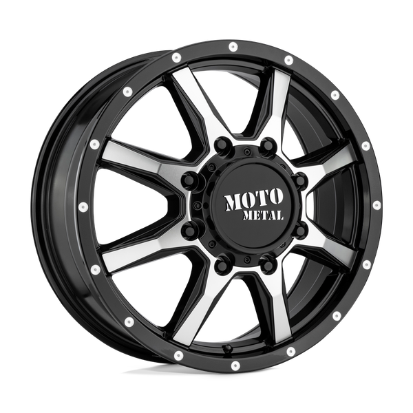 Moto Metal MO995 20X8.25 GLOSS BLACK MACHINED - FRONT 8X6.5 - MO995208903127