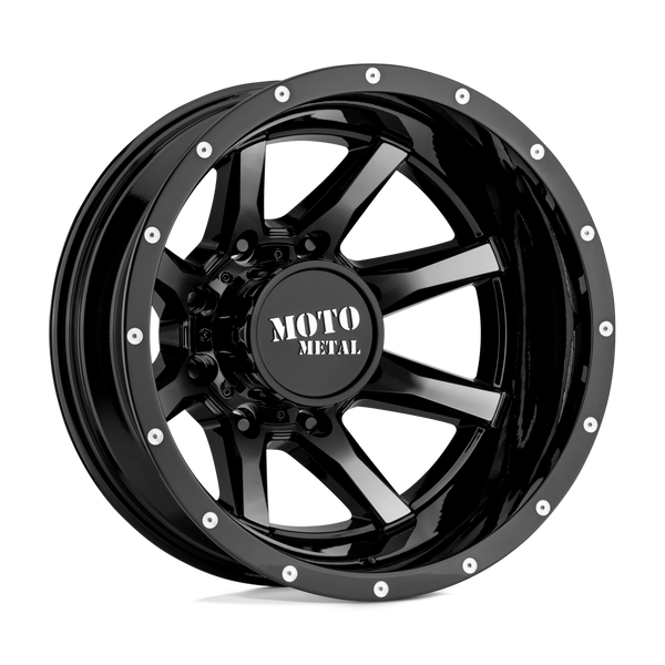 Moto Metal MO995 17X6.5 GLOSS BLACK MACHINED - REAR 8X200 - MO995765823155N
